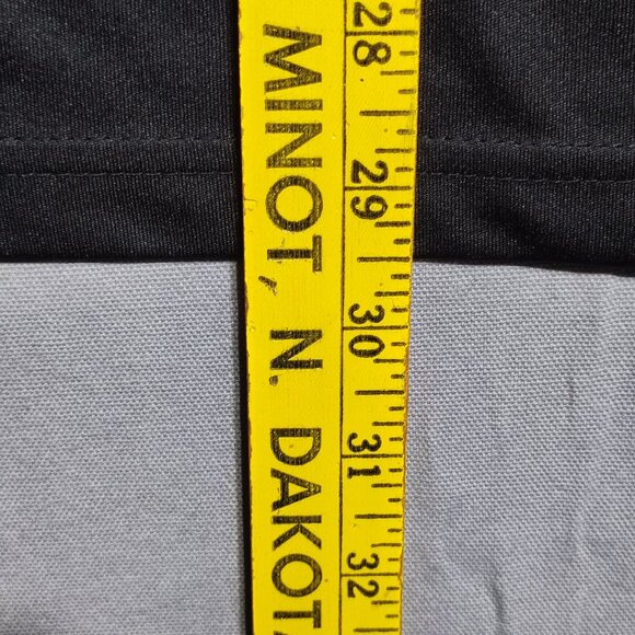 Easton active wear long sleeve shirt men's size XL black with white logo - Picture 9 of 11